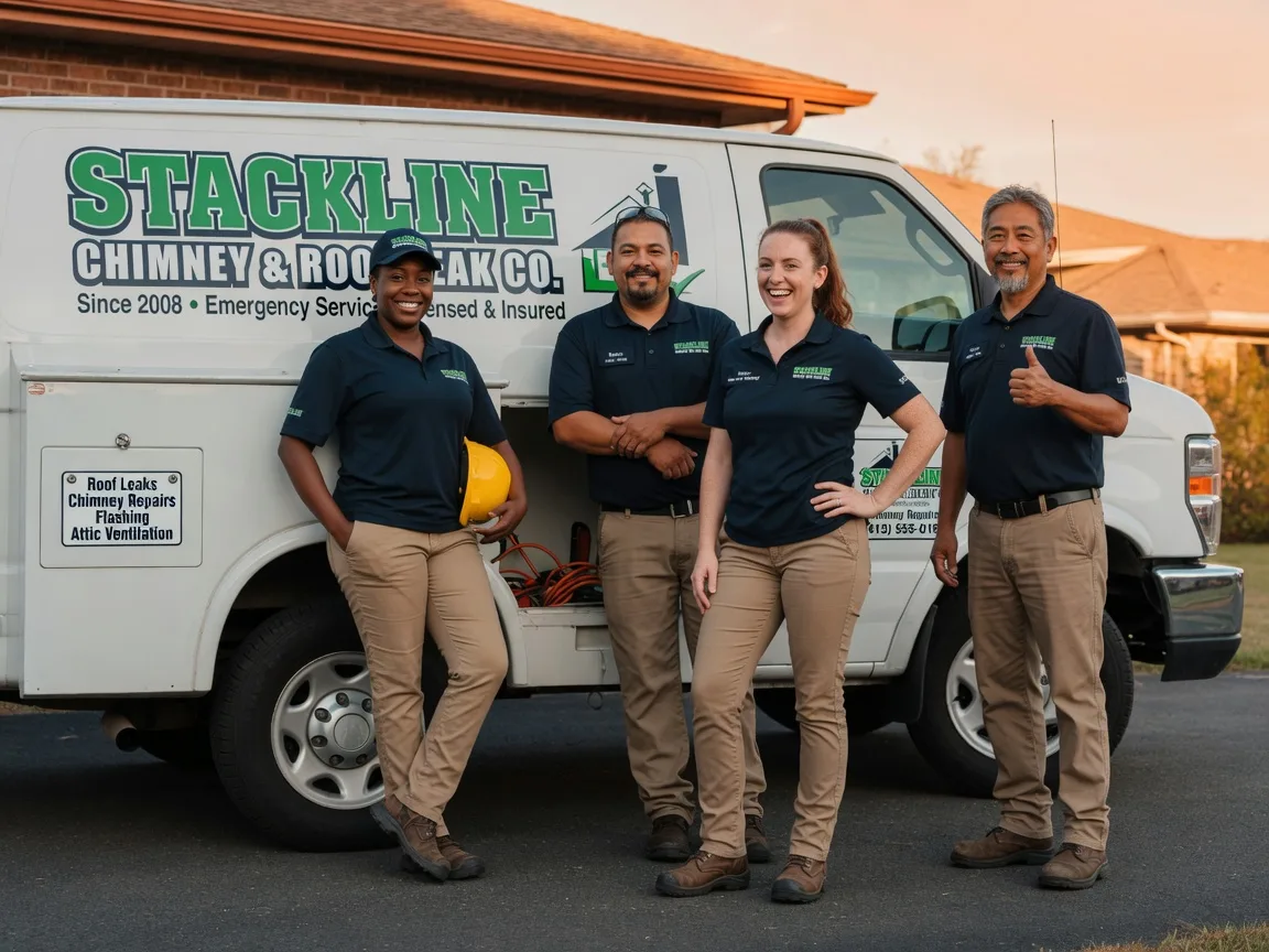Chimney flashing repair company in Edgar, WI